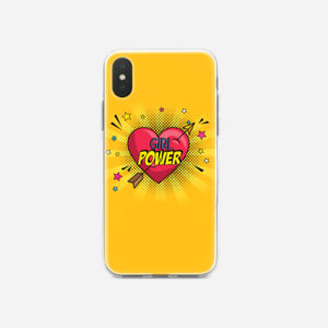 Чехол с принтом girl power