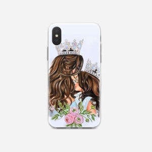 Чехол Princesses brown hair